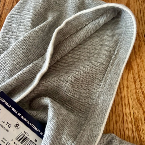 Ralph Lauren Heather Gray Hooded Sleepwear - NWT - XL - Picture 5 of 10